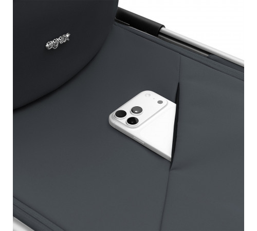 Коляска 2 в 1 Agex Life 2026, Midnight Grey