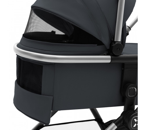 Коляска 2 в 1 Agex Life 2026, Midnight Grey