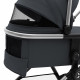 Коляска 2 в 1 Agex Life 2026, Midnight Grey