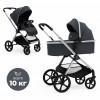 Коляска 2 в 1 Agex Life 2026, Midnight Grey