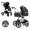 Коляска 2 в 1 Agex Life 2026, Midnight Grey Коляска 2 в 1 Agex Life 2026, Midnight Grey