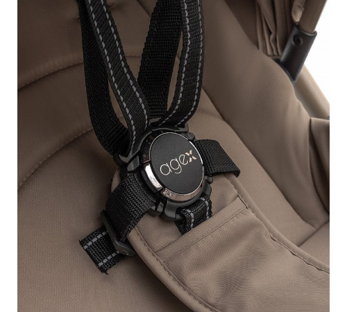 Коляска 2 в 1 Agex Life 2026, Taupe Beige