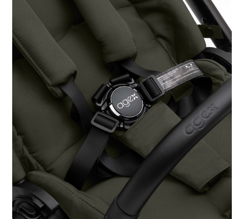 Коляска 2 в 1 Agex Prima Pro, Green