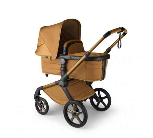 Коляска 2 в 1 Bugaboo Fox 5 complete Noir Limited Edition UK, Amber Glow