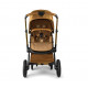 Коляска 2 в 1 Bugaboo Fox 5 complete Noir Limited Edition UK, Amber Glow