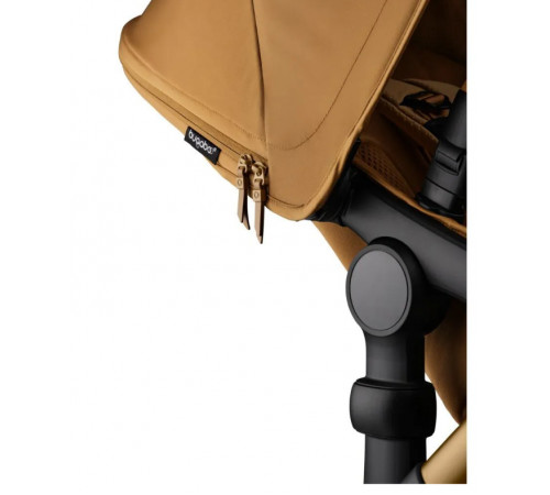 Коляска 2 в 1 Bugaboo Fox 5 complete Noir Limited Edition UK, Amber Glow