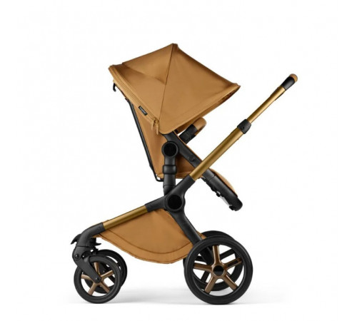 Коляска 2 в 1 Bugaboo Fox 5 complete Noir Limited Edition UK, Amber Glow