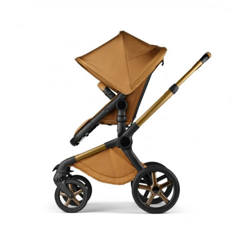Коляска 2 в 1 Bugaboo Fox 5 complete Noir Limited Edition UK, Amber Glow