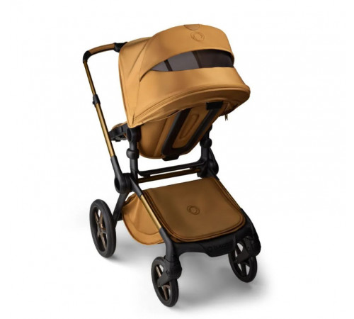 Коляска 2 в 1 Bugaboo Fox 5 complete Noir Limited Edition UK, Amber Glow