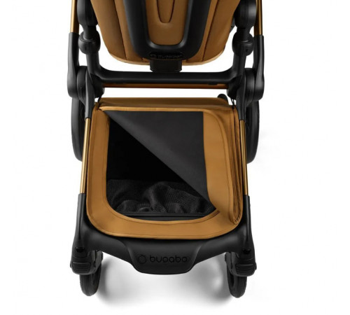 Коляска 2 в 1 Bugaboo Fox 5 complete Noir Limited Edition UK, Amber Glow