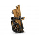 Коляска 2 в 1 Bugaboo Fox 5 complete Noir Limited Edition UK, Amber Glow