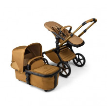 Коляска 2 в 1 Bugaboo Fox 5 complete Noir Limited Edition UK, Amber Glow