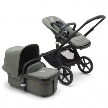 Коляска 2 в 1 Bugaboo Fox 5 Complete шасси Black, Forest Green