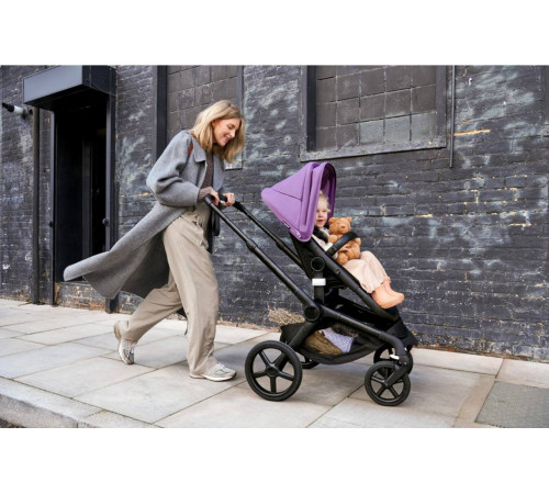 Коляска 2 в 1 Bugaboo Fox 5 Complete шасси Black, Forest Green
