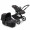 Коляска 2 в 1 Bugaboo Fox 5 Complete шасси Black, Midnight Black Коляска 2 в 1 Bugaboo Fox 5 Complete шасси Black, Midnight Black