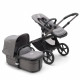 Коляска 2 в 1 Bugaboo Fox 5 Complete шасси Graphite, Grey Melange
