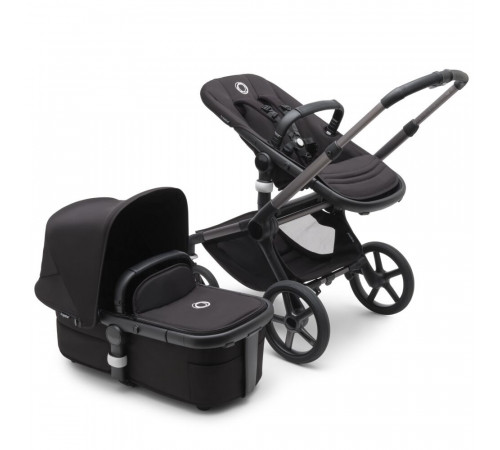Коляска 2 в 1 Bugaboo Fox 5 Complete шасси Graphite, Midnight Black