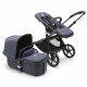 Коляска 2 в 1 Bugaboo Fox 5 Complete шасси Graphite, Stormy Blue