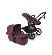 Коляска 2 в 1 Bugaboo Fox 5 Renew complete, Black/Dark Cherry/Dark Cherry