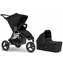 Коляска 2 в 1 Bumbleride Indie, Black