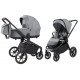 Коляска 2 в 1 Carrello Epica CRL-8510 Silver Grey (Серебристый серый)