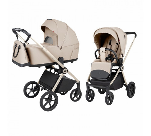 Коляска 2 в 1 Carrello Ultra F CRL-6556, Polar Beige