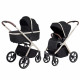 Коляска 2 в 1 Carrello Vector CRL-6550 Pearl Black (Жемчужный черный)