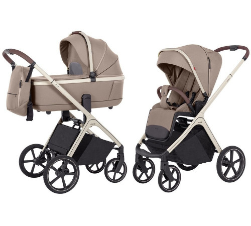 Коляска 2 в 1 Carrello Vector CRL-6550 Walnut Beige (Ореховый бежевый)