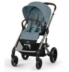 Коляска прогулочная Cybex Balios S Lux TPE 2025, Stormy Blue (с дождевиком)