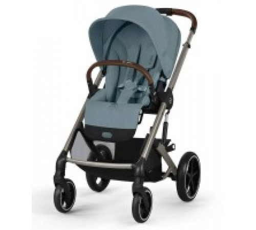 Коляска 2 в 1 Cybex Balios S Lux TPE 2025 (с дождевиками), Stormy Blue 