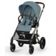 Коляска 2 в 1 Cybex Balios S Lux TPE 2025 (с дождевиками), Stormy Blue 