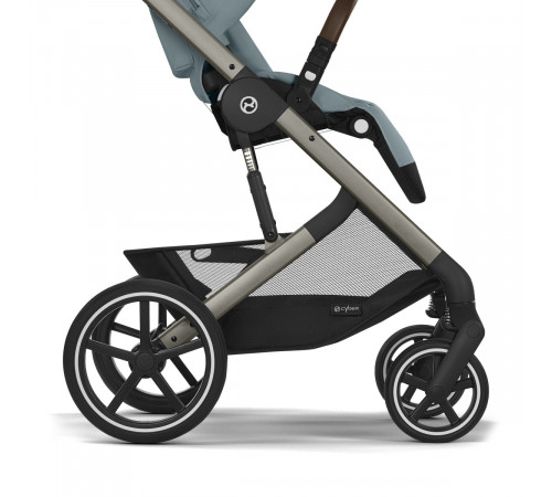 Коляска 2 в 1 Cybex Balios S Lux TPE 2025 (с дождевиками), Stormy Blue 