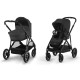 Коляска 2 в 1 Cybex Gazelle S, BLK Moon Black