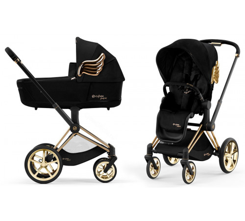 Коляска 2 в 1 Cybex Priam IV by Jeremy Scott Wings