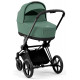 Коляска 2 в 1 Cybex Priam IV Leaf Green, шасси Matt Black