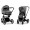 Коляска 2 в 1 Cybex Priam IV Mirage Grey, шасси Chrome Black