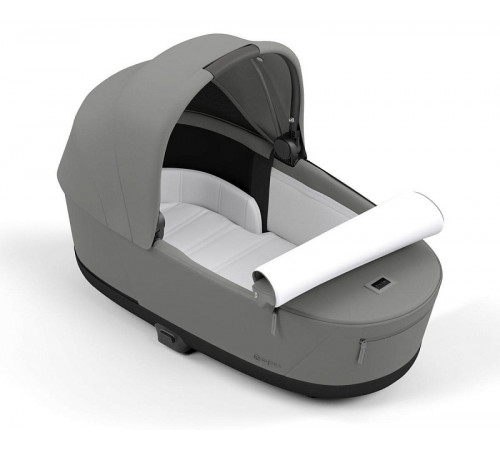 Коляска 2 в 1 Cybex Priam IV Mirage Grey, шасси Rose Gold