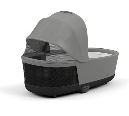 Коляска 2 в 1 Cybex Priam IV Mirage Grey, шасси Rose Gold