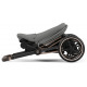 Коляска 2 в 1 Cybex Priam IV Mirage Grey, шасси Rose Gold