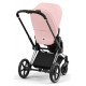 Коляска 2 в 1 Cybex Priam IV Peach Pink, шасси Chrome Black