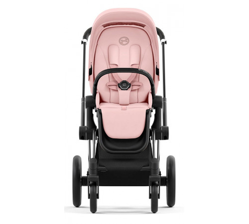 Коляска 2 в 1 Cybex Priam IV Peach Pink, шасси Chrome Black