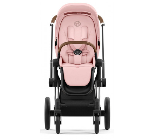 Коляска 2 в 1 Cybex Priam IV Peach Pink, шасси Chrome Brown