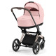Коляска 2 в 1 Cybex Priam IV Peach Pink, шасси Rose Gold