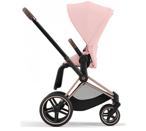 Коляска 2 в 1 Cybex Priam IV Peach Pink, шасси Rose Gold