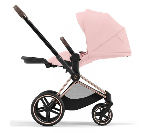Коляска 2 в 1 Cybex Priam IV Peach Pink, шасси Rose Gold