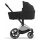 Коляска 2 в 1 Cybex Priam IV Sepia Black, шасси Chrome Black