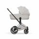 Коляска 2 в 1 Cybex Priam V Style, City Grey шасси Chrome