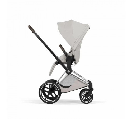 Коляска 2 в 1 Cybex Priam V Style, City Grey шасси Chrome