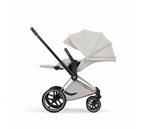 Коляска 2 в 1 Cybex Priam V Style, City Grey шасси Chrome