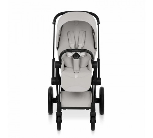 Коляска 2 в 1 Cybex Priam V Style, City Grey шасси Matt Black